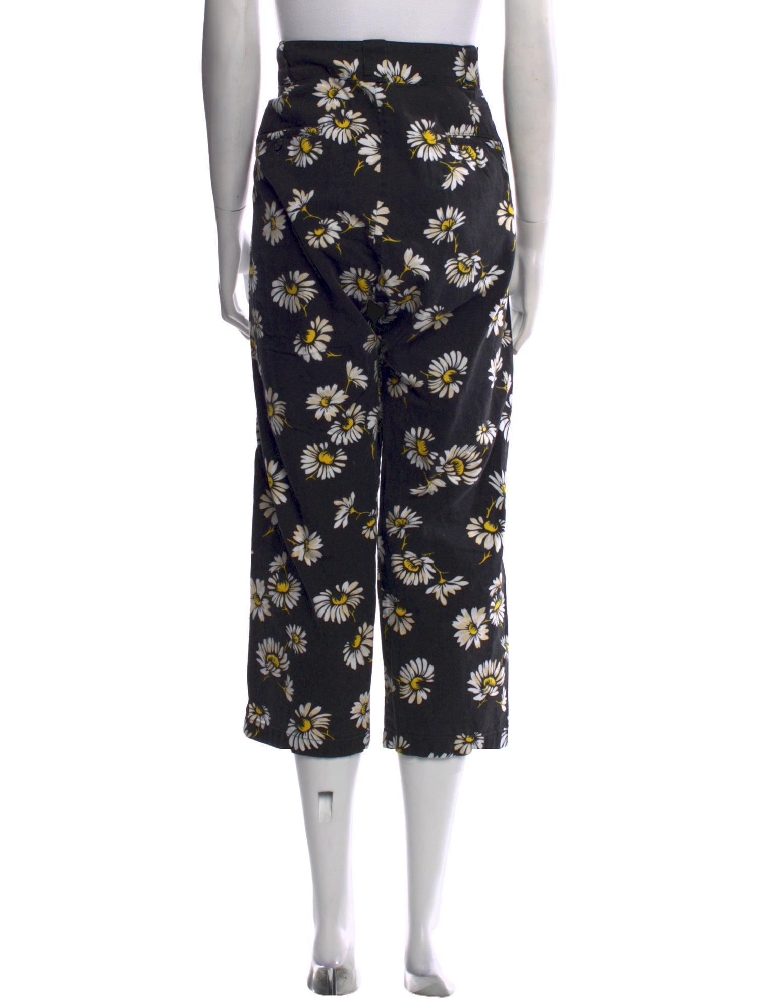 R13 Floral Print Wide Leg Pants